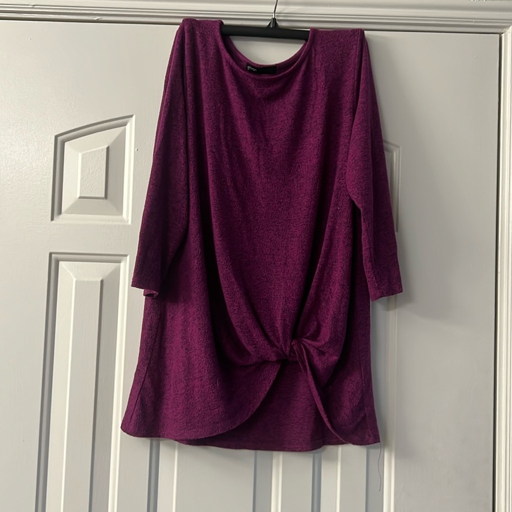 Purple sweater